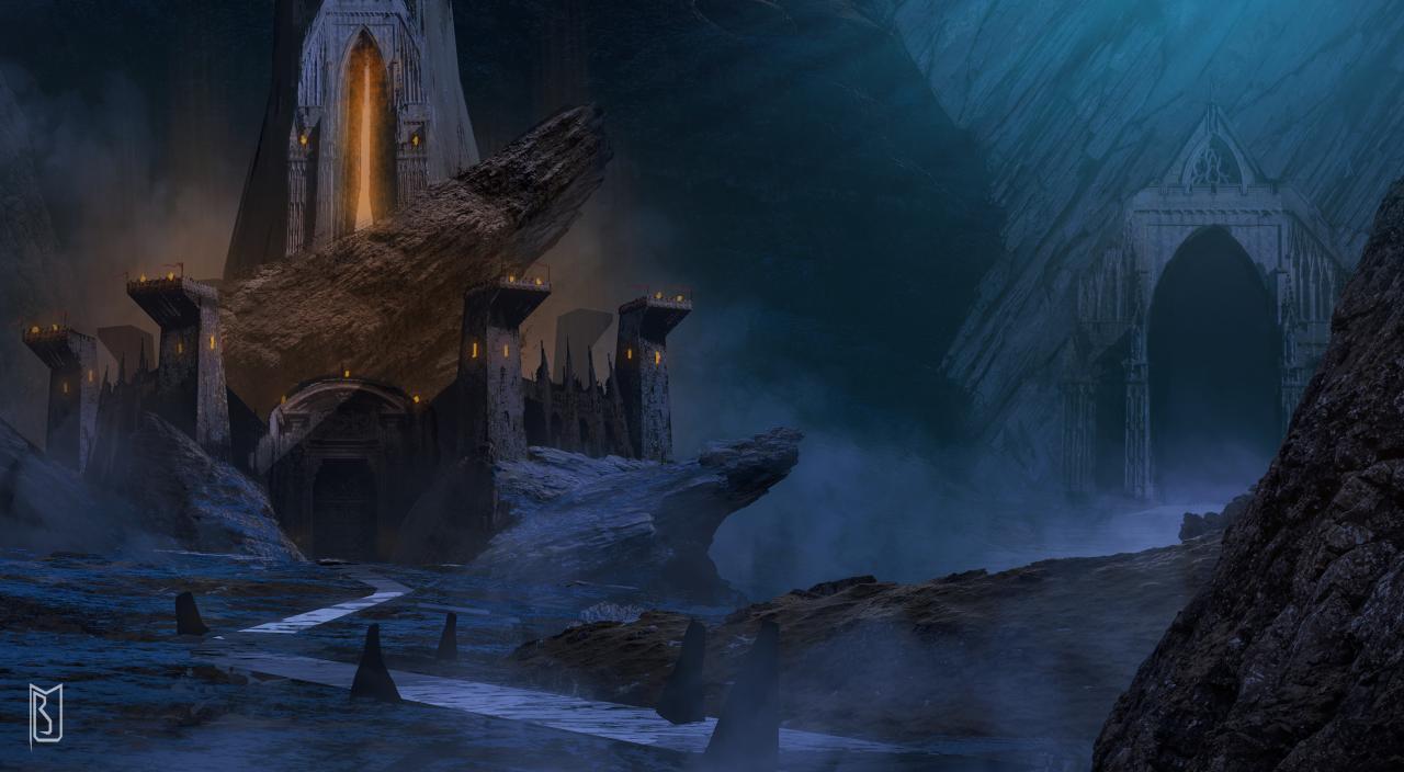 Fantasy Environment Design on Behance Fantasy Environment Design on Behance