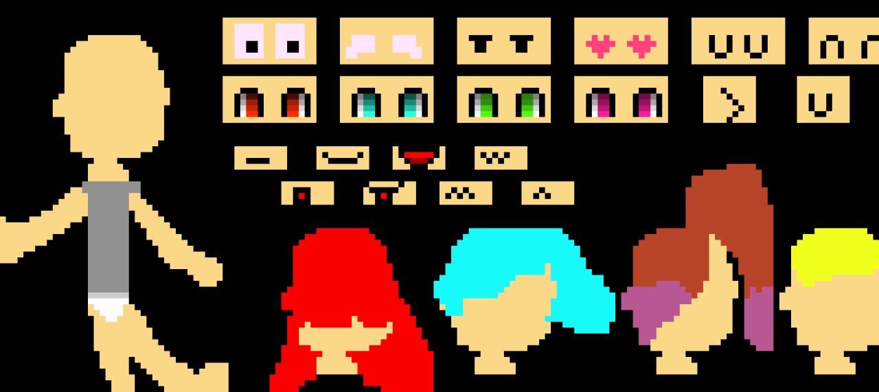 Character Creator! | Pixel Art Maker